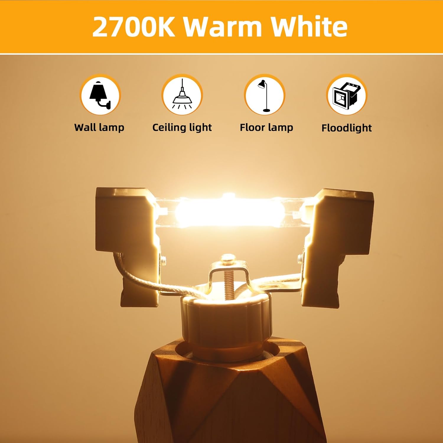 Halogenstab 1800lm 100W R7s 230V