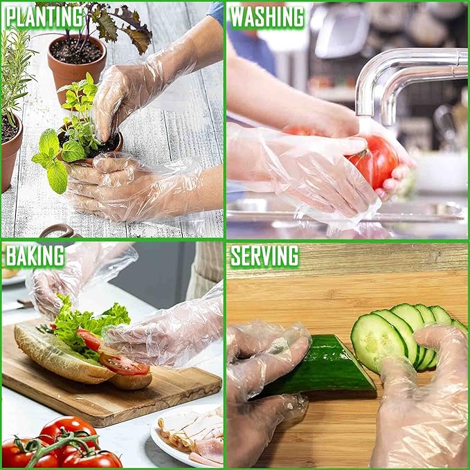 Einweghandschuhe aus Kunststoff