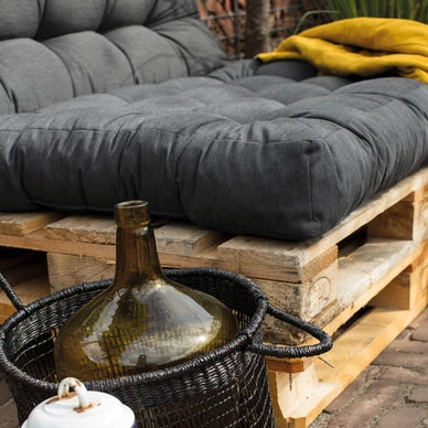 Sitzkissen Set für Palettenmöbel – 2-Teiler (Sitz- & Rückenkissen)