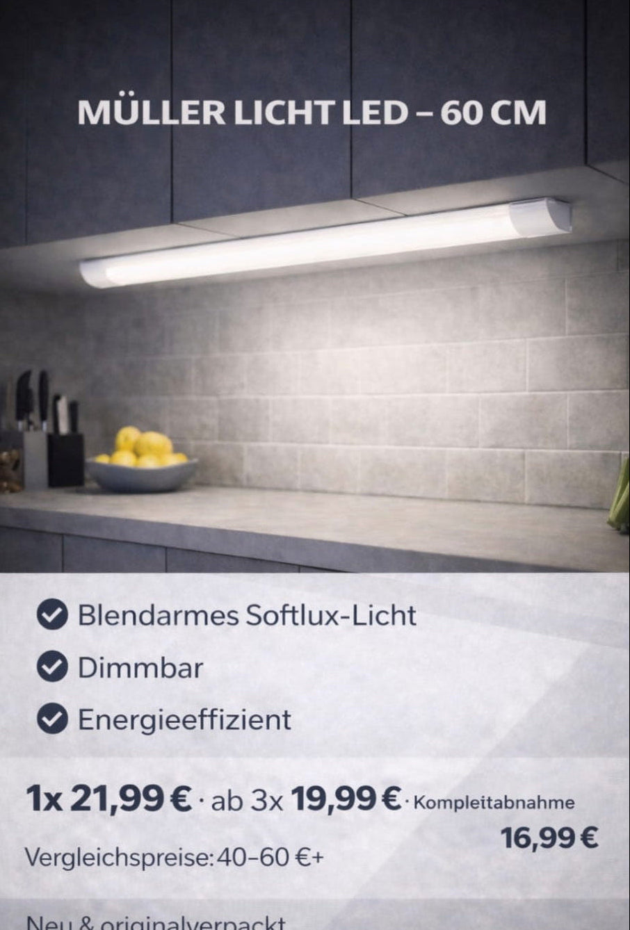 Mueller Licht, LED, DIM SOFTLUX 60