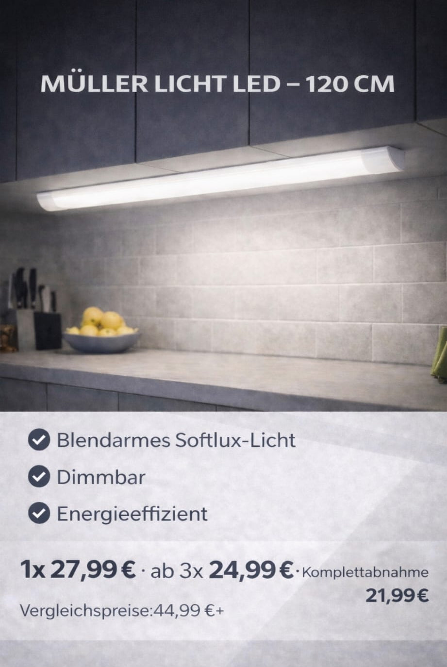 Mueller Licht, LED, DIM SOFTLUX 120