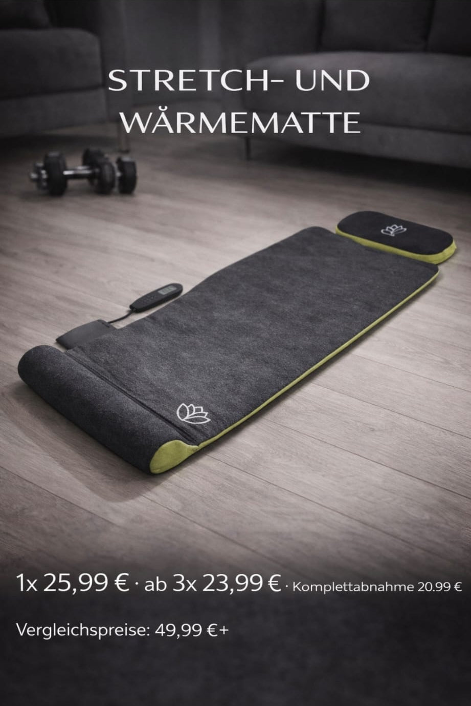 Stretch- und Wärmematte