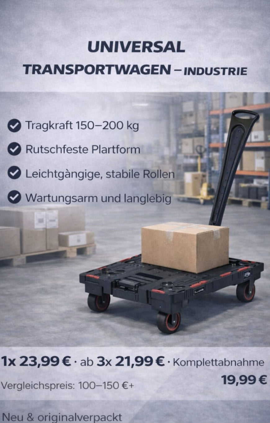 Universal-Transportwagen mit Griff