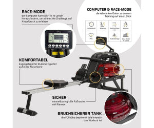 Profi-Wasser-Rudergerät
