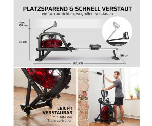 Profi-Wasser-Rudergerät